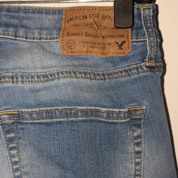 American Eagle Outfitters Extreme Flex Skinny Leg Cut Slim Jeans Pants 30x32 - Picture 7 of 8